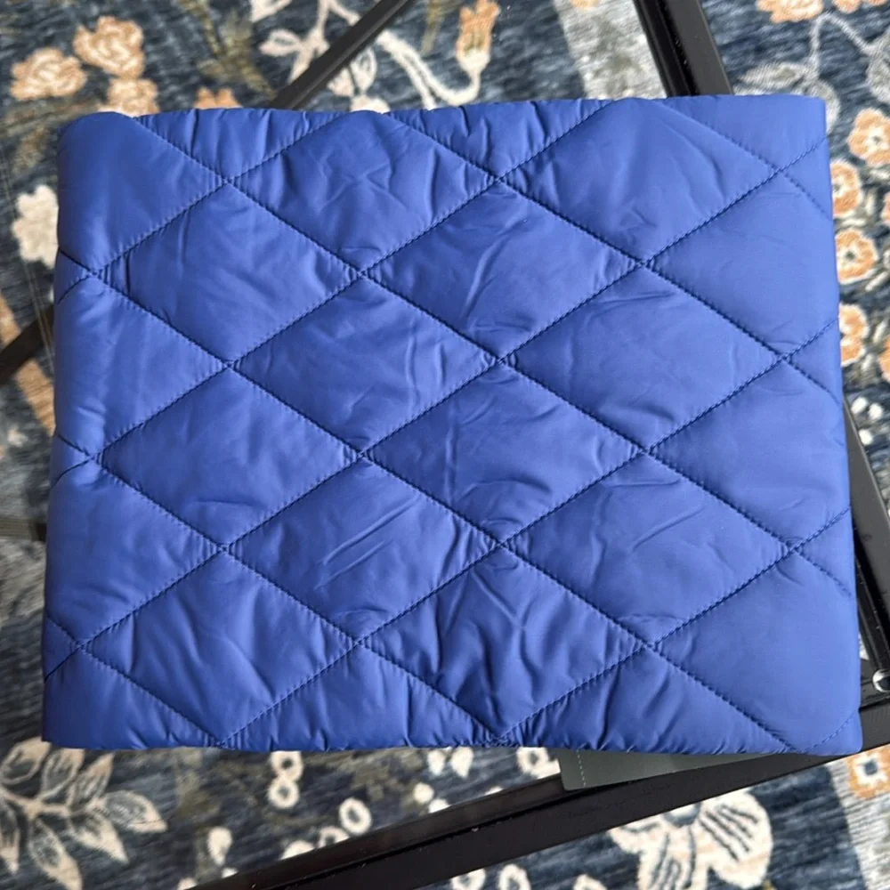 Vera Bradley Blue Quilted Laptop Sleeve